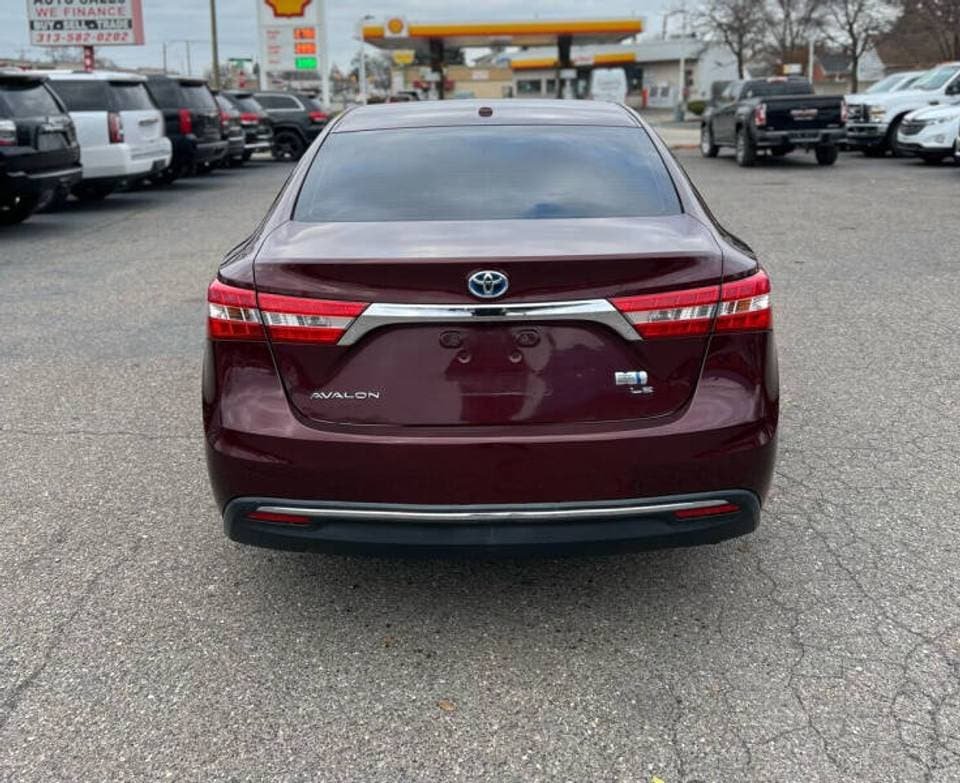 Toyota Avalon 2015 Burgundy