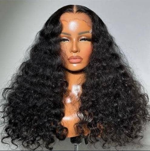 Raw donor sassy curl wig