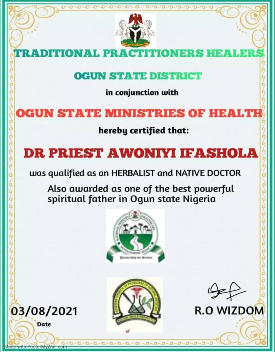 The best powerful spiritual herbalist in Nigeria+2348117855171
