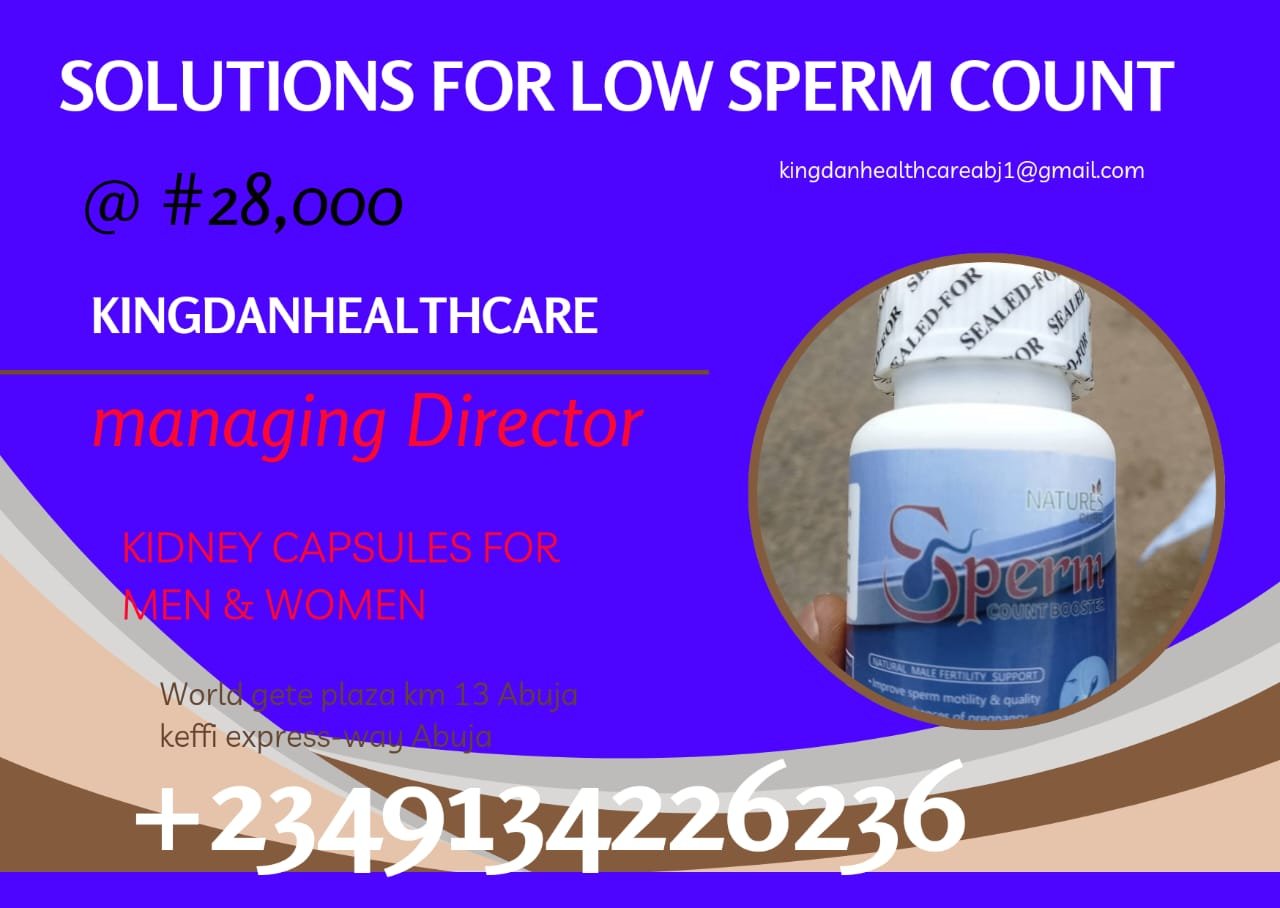 Sperm count boost