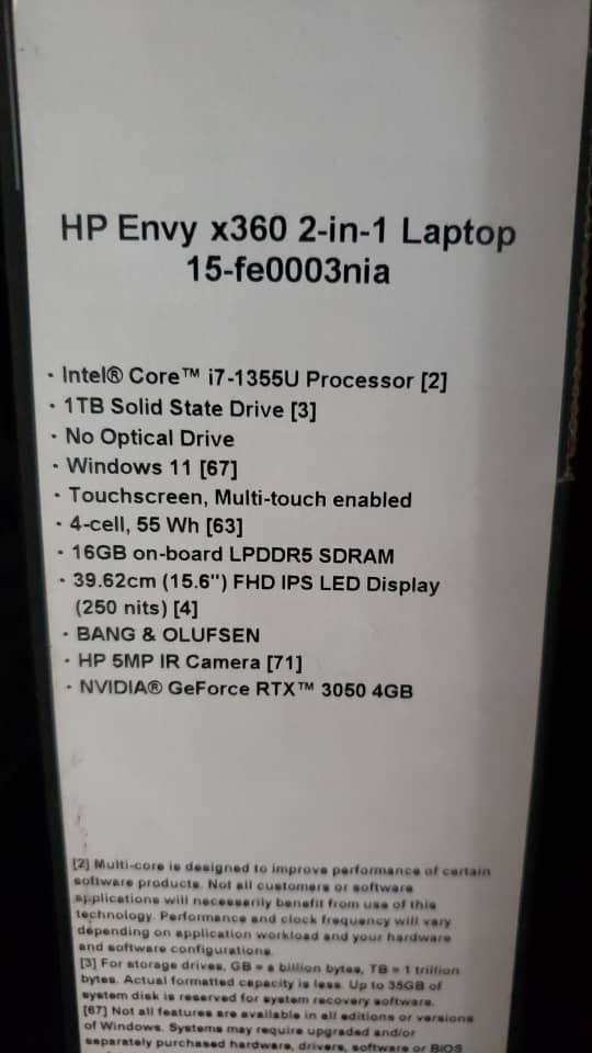 Laptops, gaming systems and printers